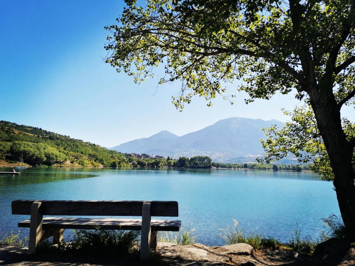 Apartmán T3 Au Plan D'Eau D'Embrun Avec Garage Et Terrasse Exteriér fotografie