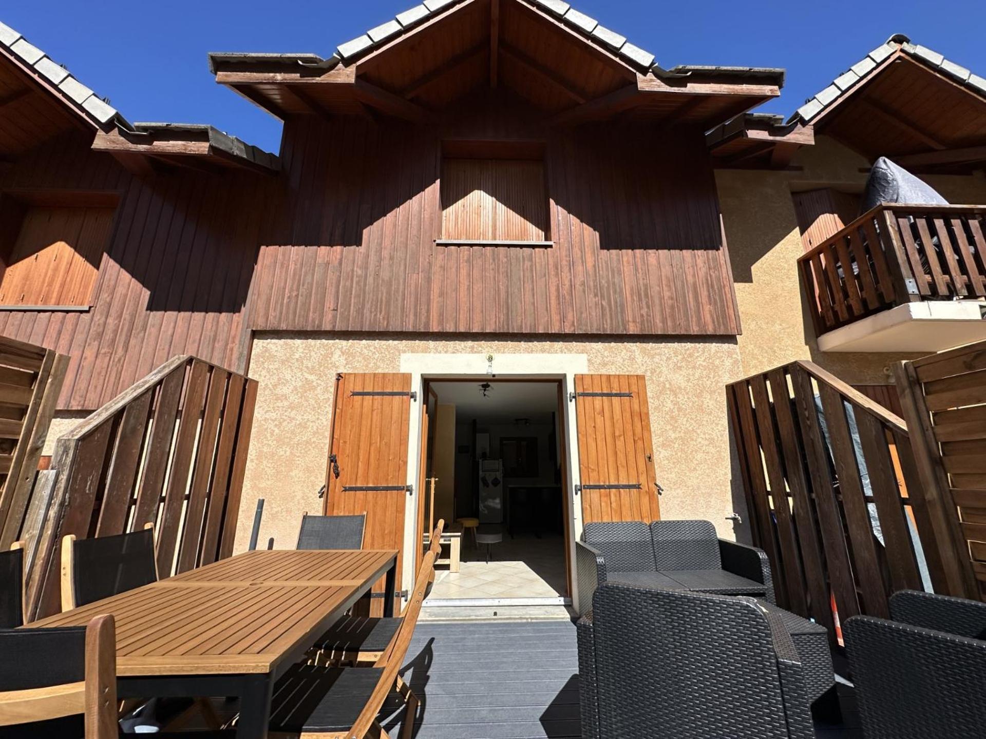 Apartmán T3 Au Plan D'Eau D'Embrun Avec Garage Et Terrasse Exteriér fotografie